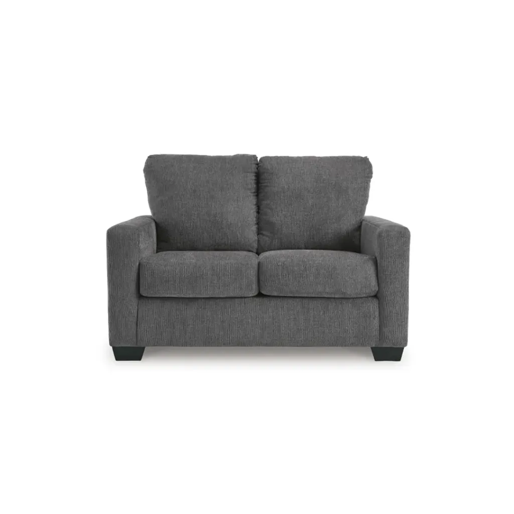 Ashley Rannis Loveseat - Pewter