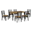 Ashley Blondon Dining Table and 6 Chairs (7/CN)