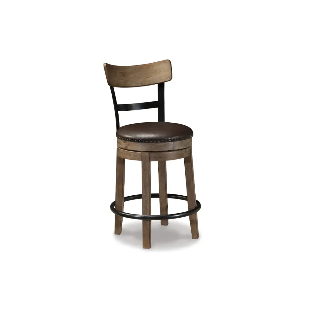 Ashley Pinnadel Counter Height Upholstered Bar Stool