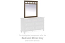 Ashley Shawbeck Bedroom Mirror - Medium Brown
