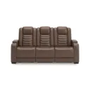 Ashley High Impact Power Reclining Sofa with Adjustable Headrest