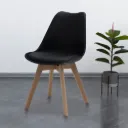 Lifely Dining Chair - SL Black /Beech Wood