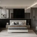 Nex Bed BW6/O/EL/MGG/UHG AMB/MGG/Smoked Glass/BL