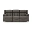 Ashley First Base Manual Reclining Sofa