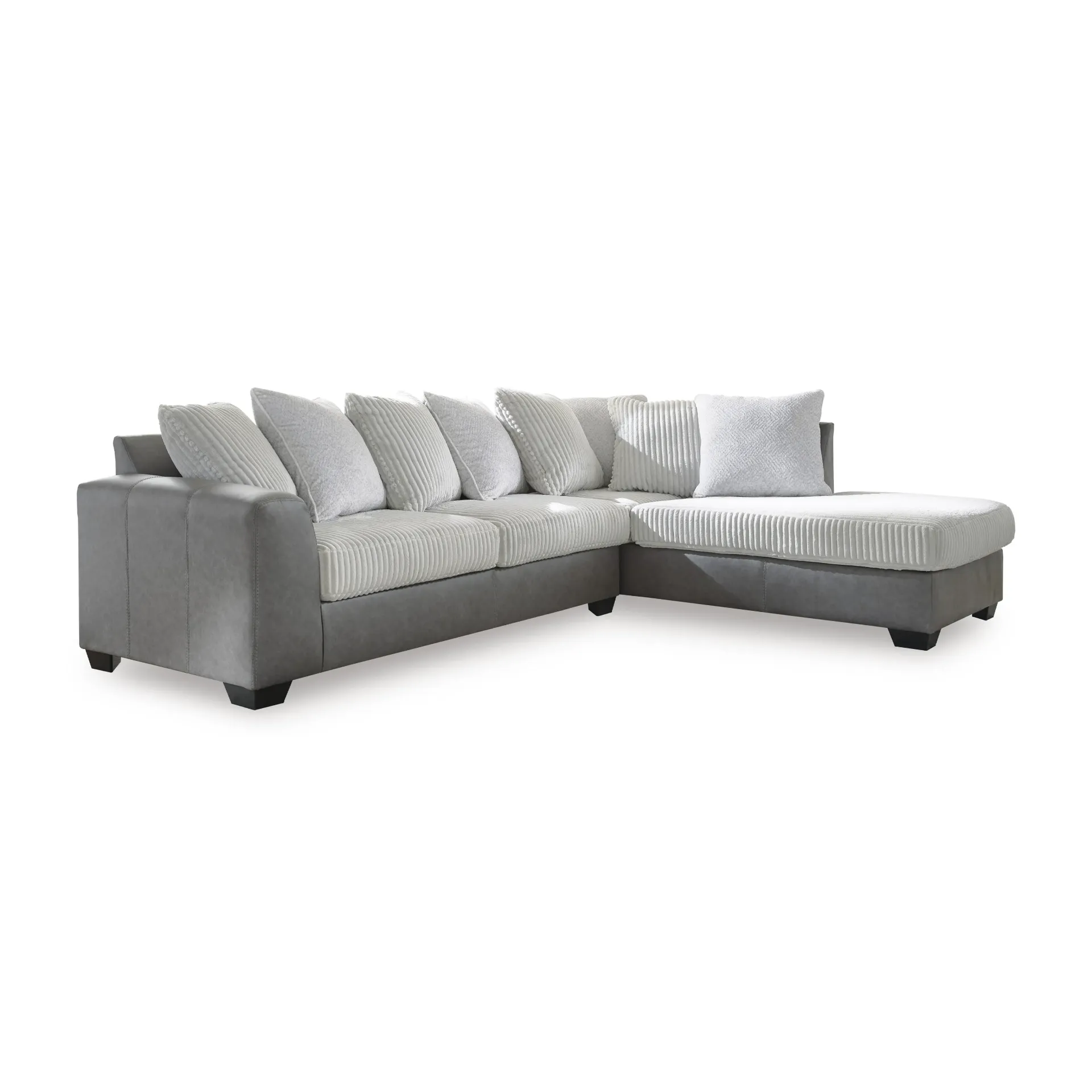 Ashley Clairette Court LAF Corner 2-Piece Sectional with Chaise